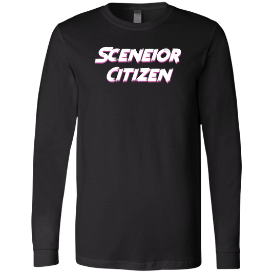 "Sceneior Citizen" Men's Jersey LS T-Shirt