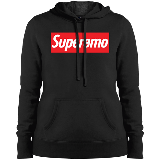 "SuperEmo" Ladies' Pullover Hooded Sweatshirt