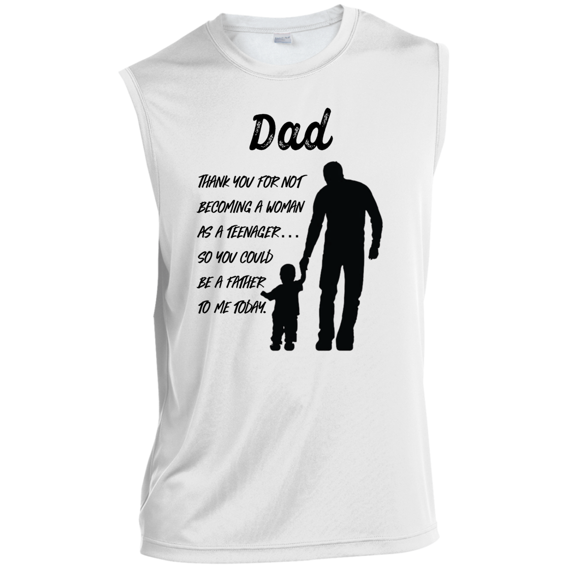 Father's Day Sleeveless Performance Tee