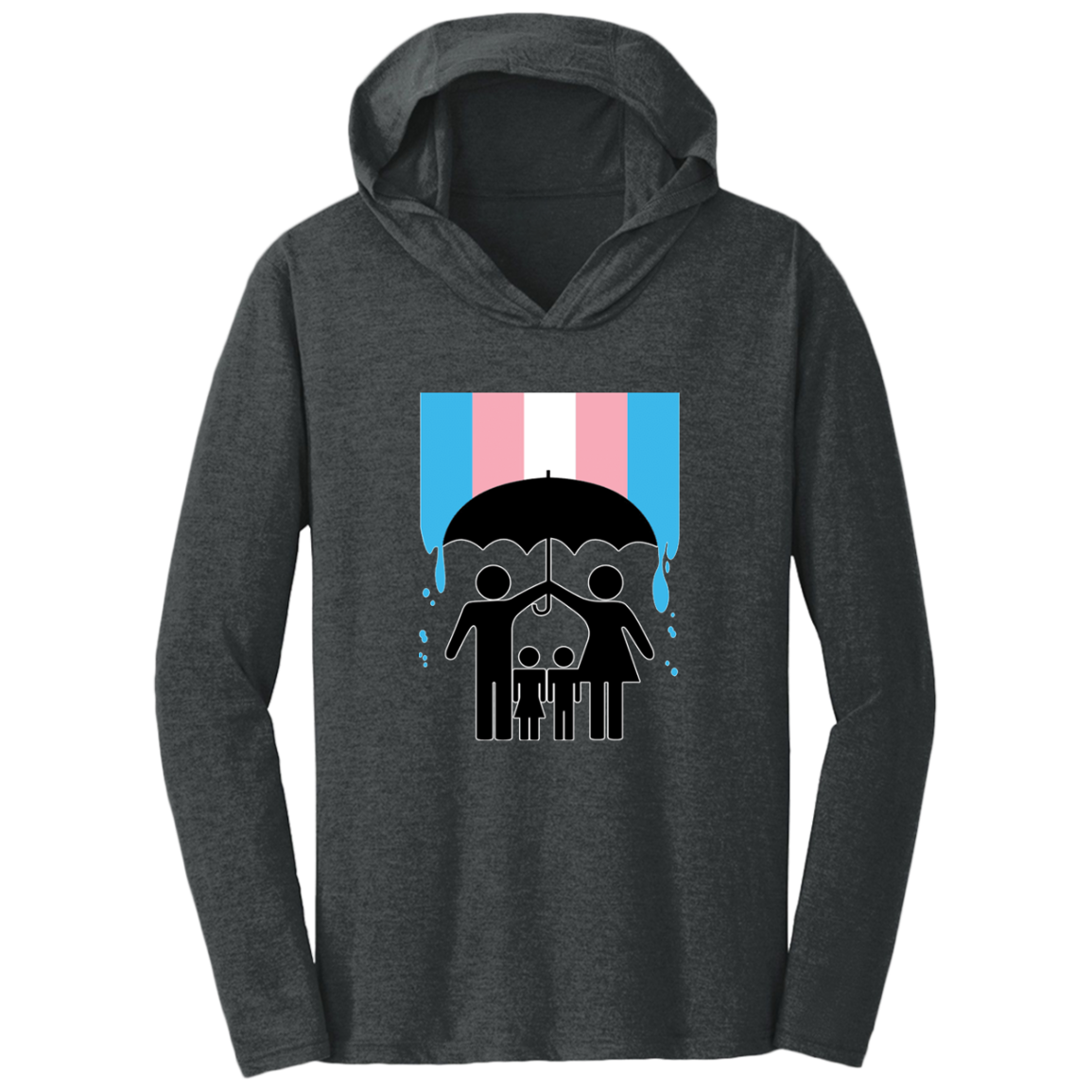 "Protect Family" Triblend T-Shirt Hoodie