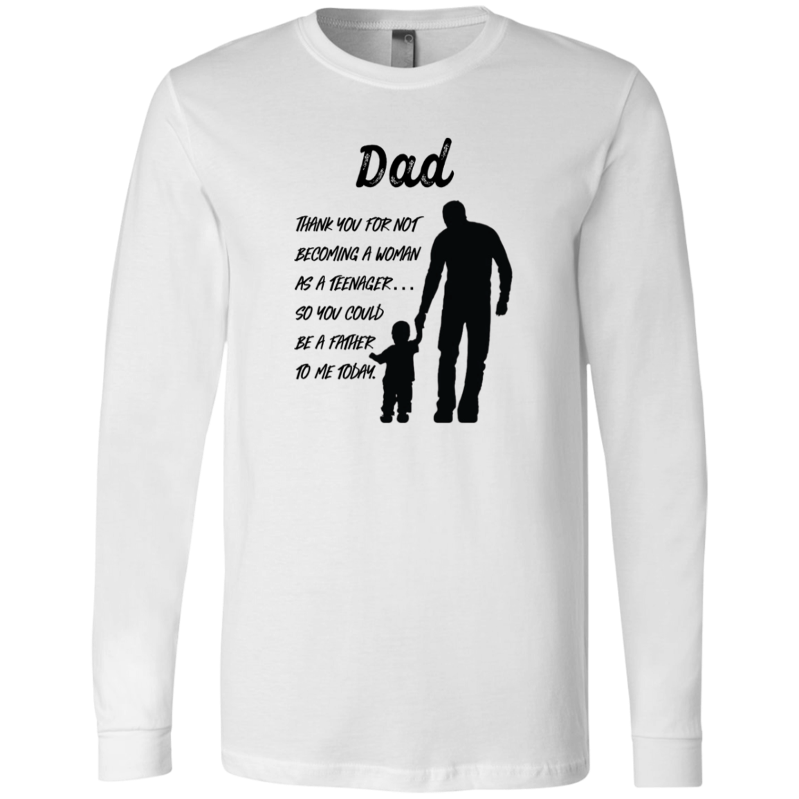 Father's Day Men's Jersey LS T-Shirt