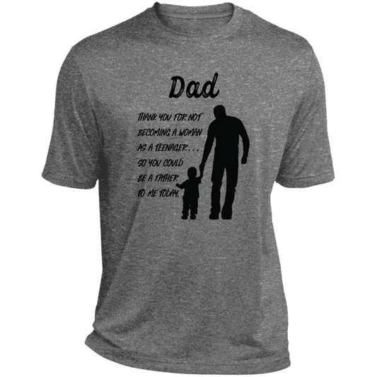 Father's Day Heather Performance Tee