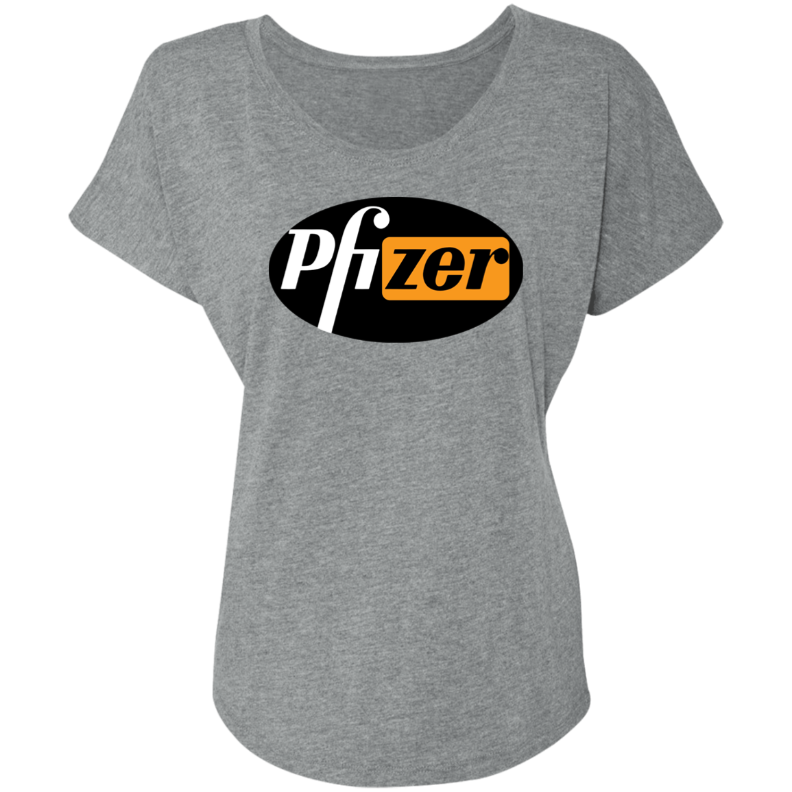 "PHfizer" Ladies' Triblend Dolman Sleeve