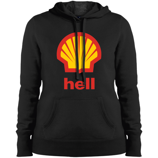 "Gas Hell" Ladies' Pullover Hooded Sweatshirt