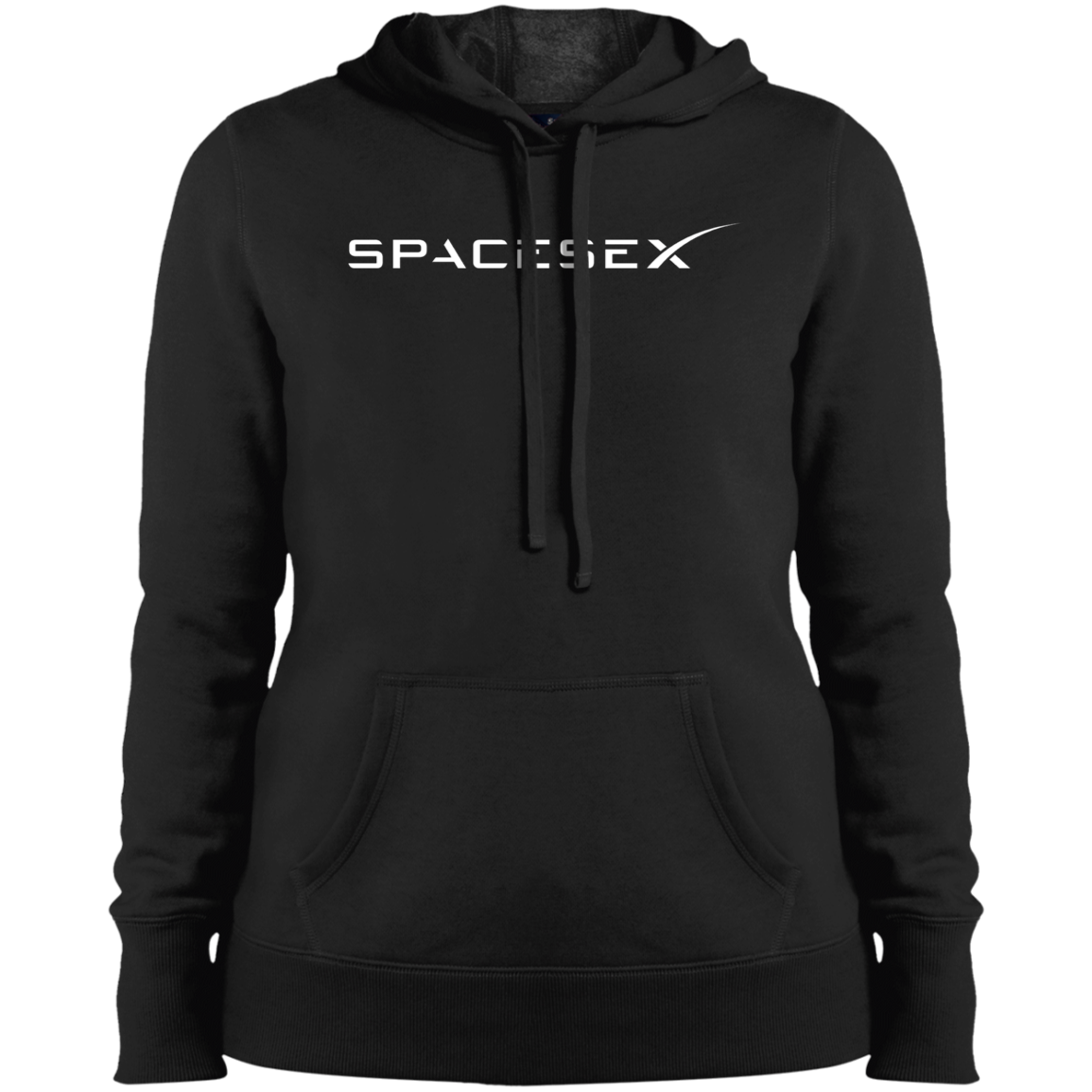 "SpaceseX" Ladies' Pullover Hooded Sweatshirt