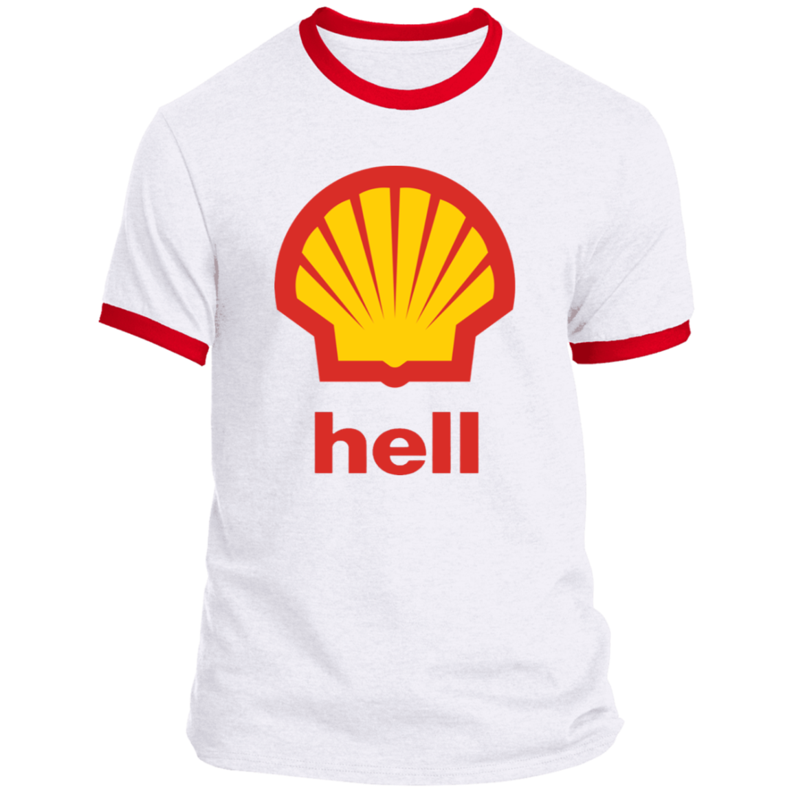 "Gas Hell" Ringer Tee