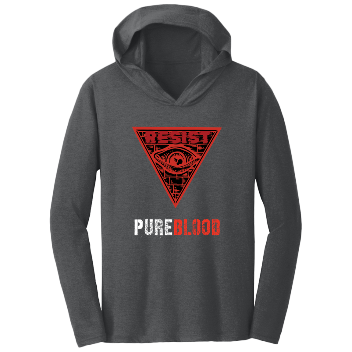 "PureBlood" Triblend T-Shirt Hoodie