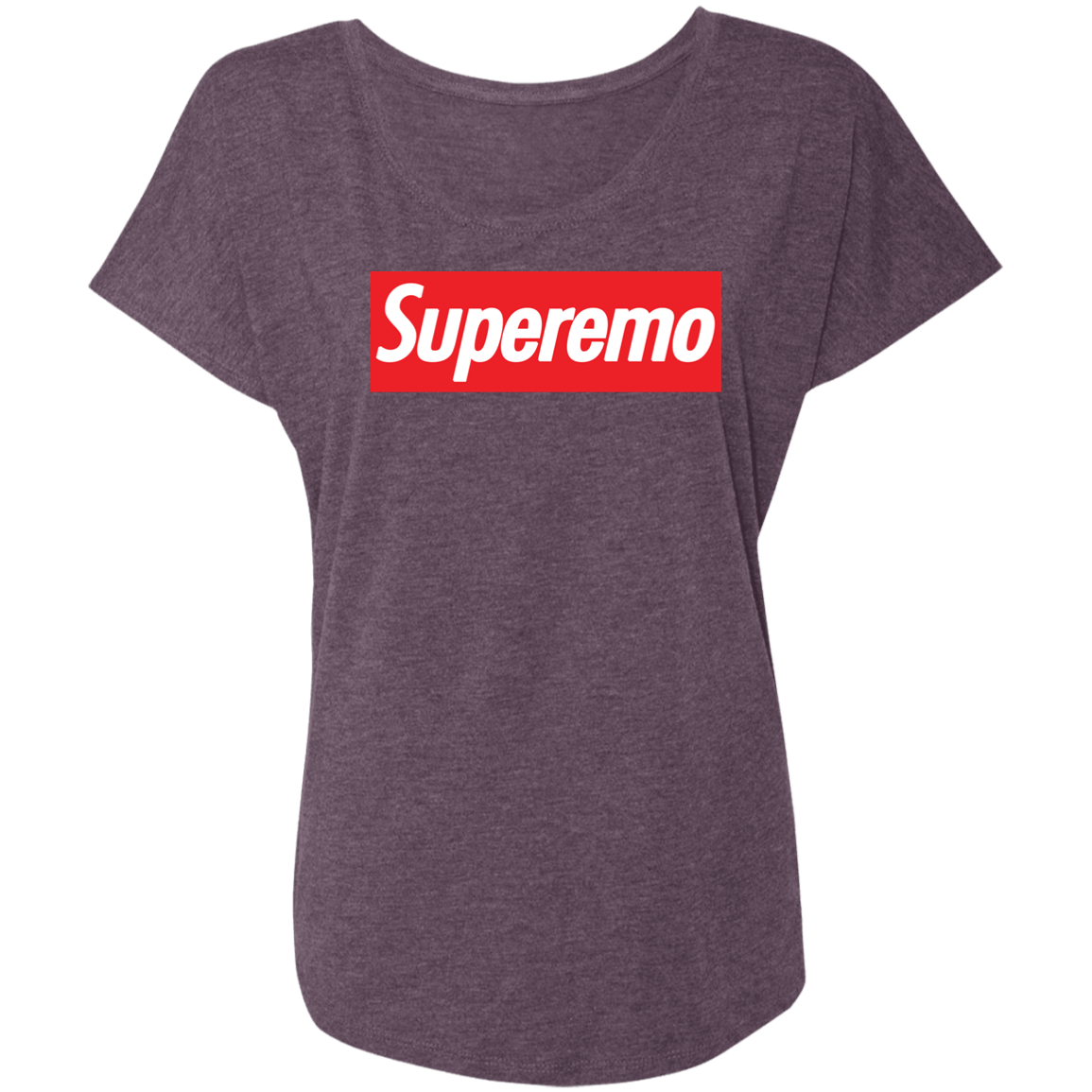 "SuperEmo" Ladies' Triblend Dolman Sleeve