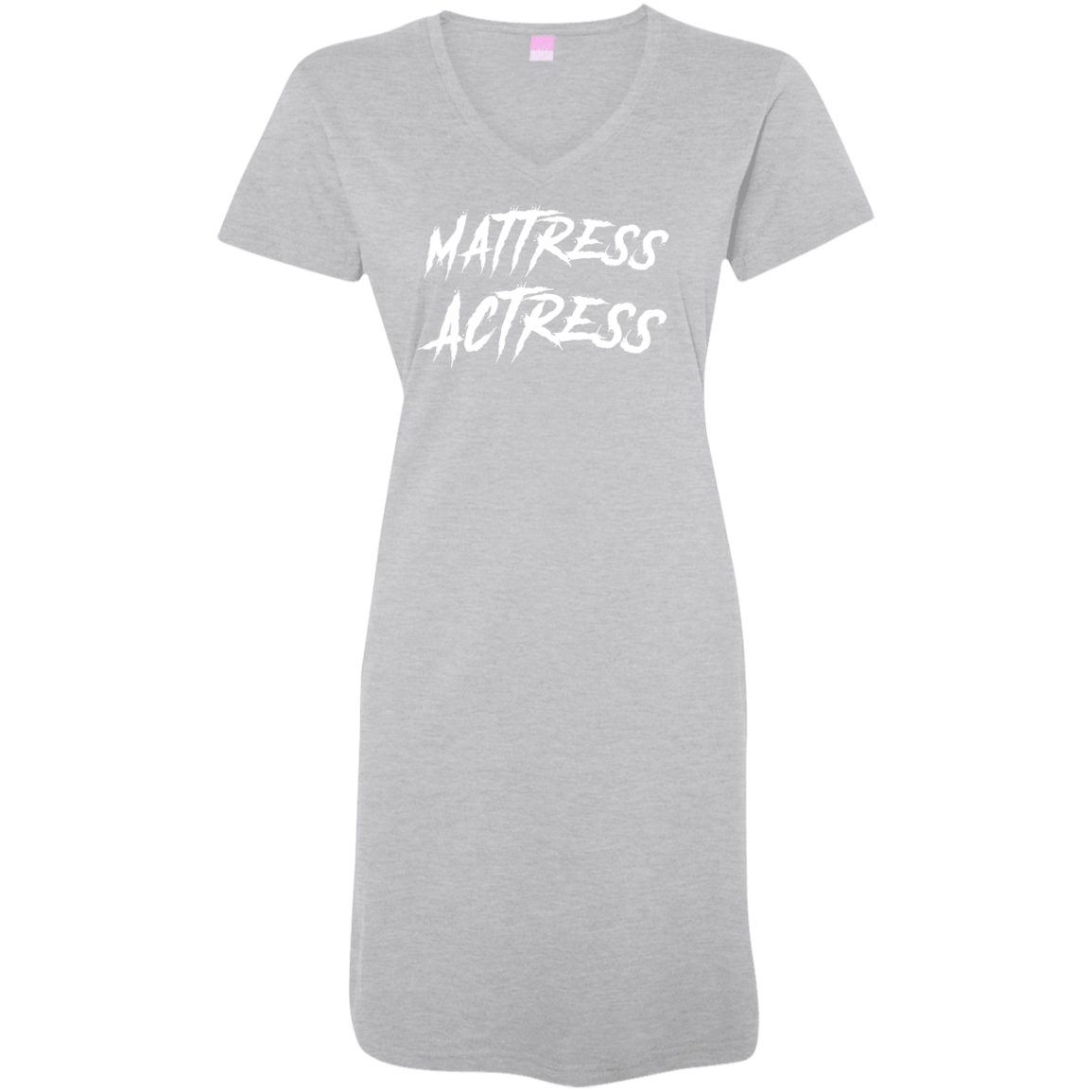 "Mattress Actress" Ladies' V-Neck Fine Jersey Cover-Up