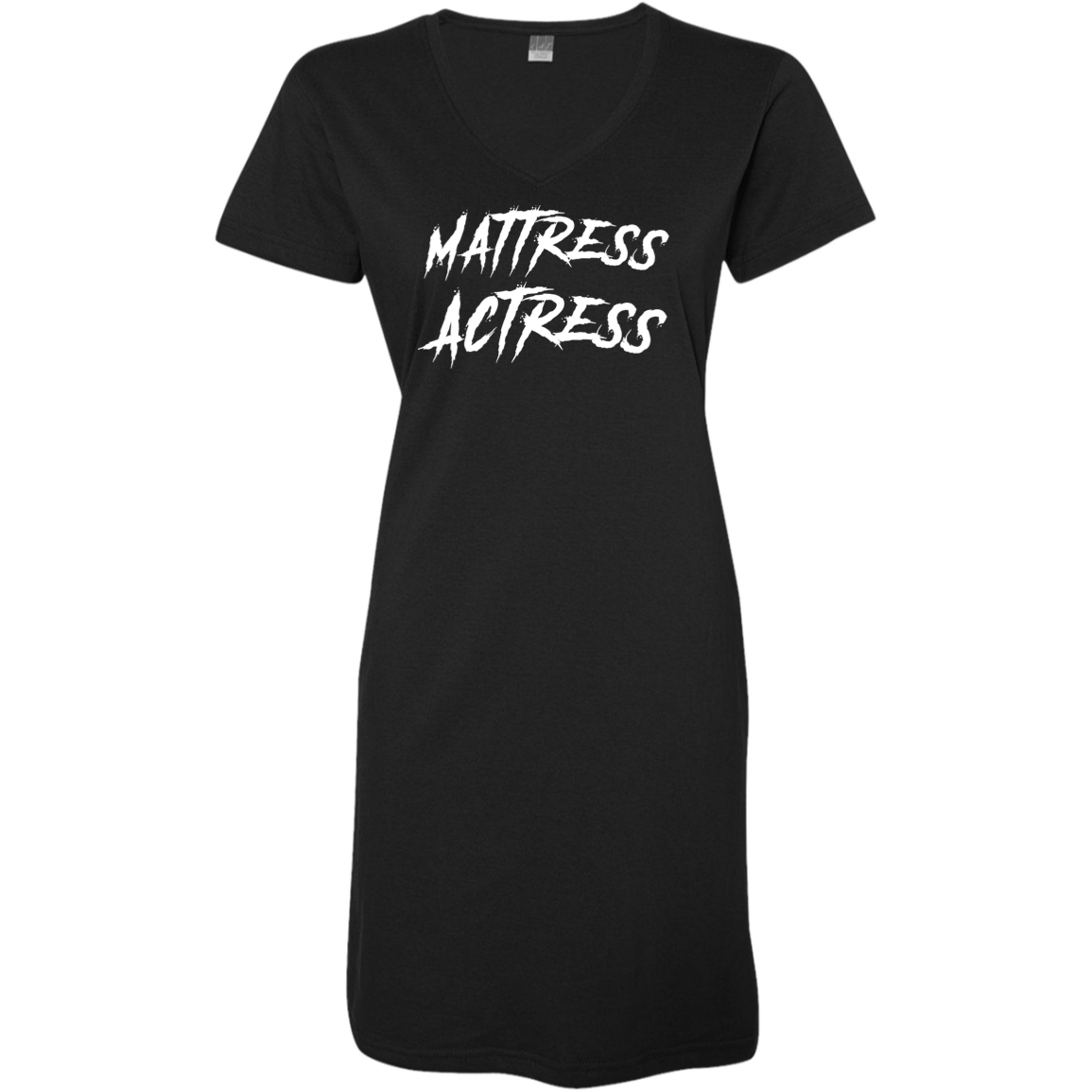 "Mattress Actress" Ladies' V-Neck Fine Jersey Cover-Up