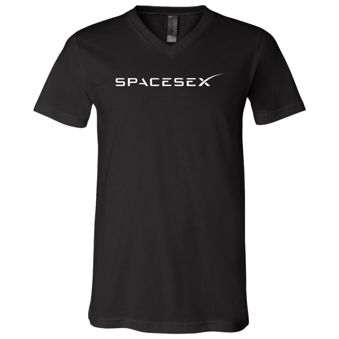 "SpaceseX" Unisex Jersey SS V-Neck T-Shirt
