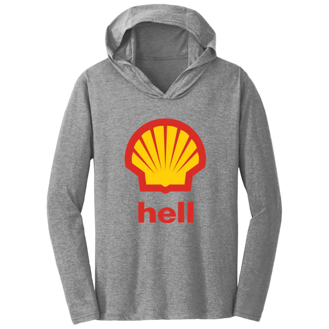 "Gas Hell" Triblend T-Shirt Hoodie