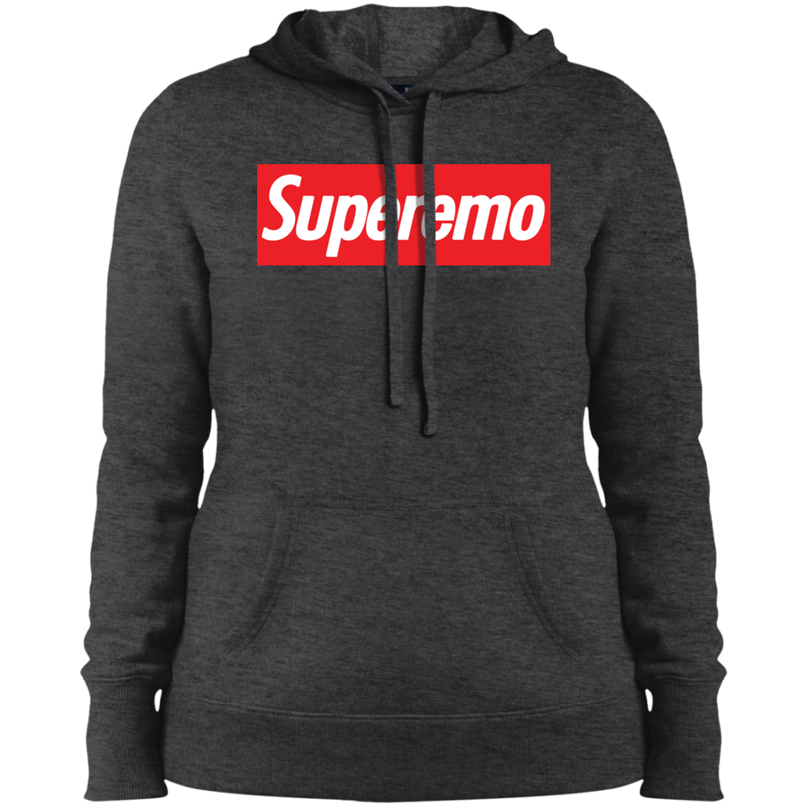 "SuperEmo" Ladies' Pullover Hooded Sweatshirt