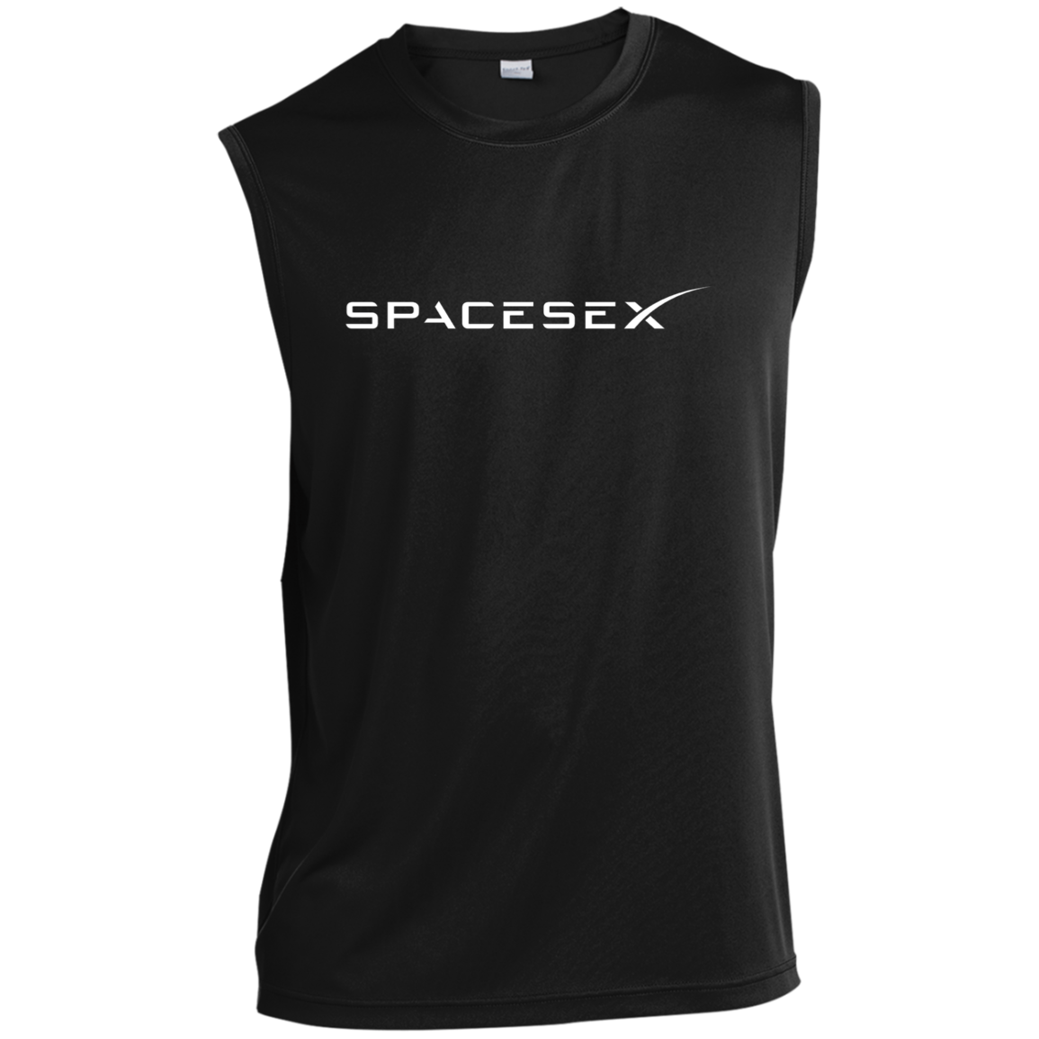 "SpaceseX" Men’s Sleeveless Performance Tee